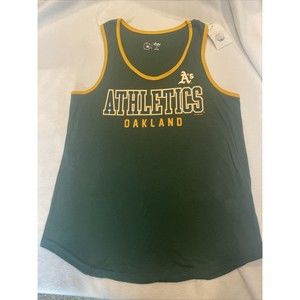 MLB Oakland A's Athletics Women's  BaseballTank Top GENUINE MERCHANDISE SZ M NWT